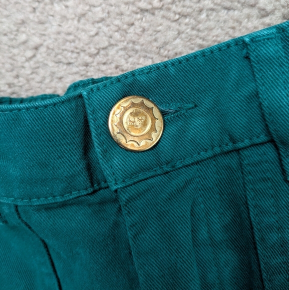 Big Bud Press Sun Baby Teal Green Cotton Work Pants Unisex XXS - Picture 8 of 15